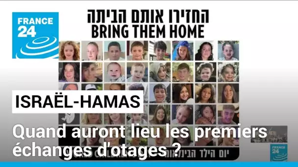 Accord Israël-Hamas : les premiers échanges d'otages pourraient avoir lieu jeudi • FRANCE 24