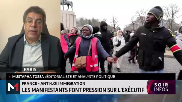 France-Loi anti immigration : les manifestants font pression sur l´exécutif