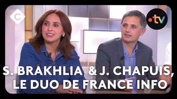 Salhia Brakhlia  & Jérôme Chapuis, le duo de France Info - C à Vous - 11/10/2024