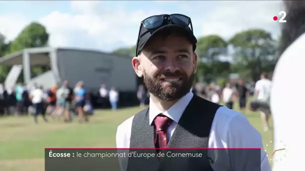 Ecosse : le championnat d'Europe de cornemuse