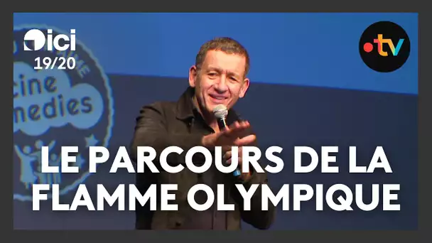Dévoilement du parcours de la flamme olympique et Dany Boon comme représentant du Nord