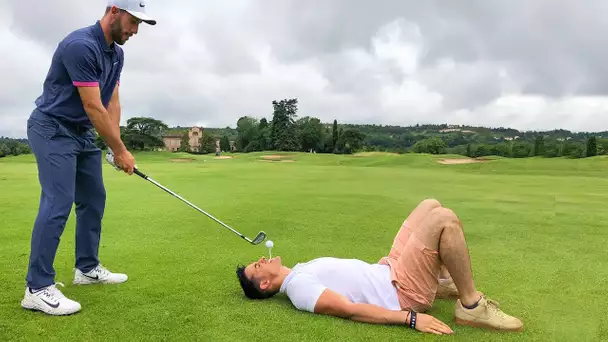 DÉFIS EXTRÊMES AU GOLF !!