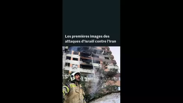 Israël : les premières images des attaques contre l’Iran