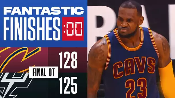 Final 33.9 EPIC ENDING Cavaliers vs Spurs - March 12, 2015 👀🔥