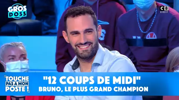 Bruno, le plus grand champion des "12 coups de midi" revient sur son parcours dans TPMP !