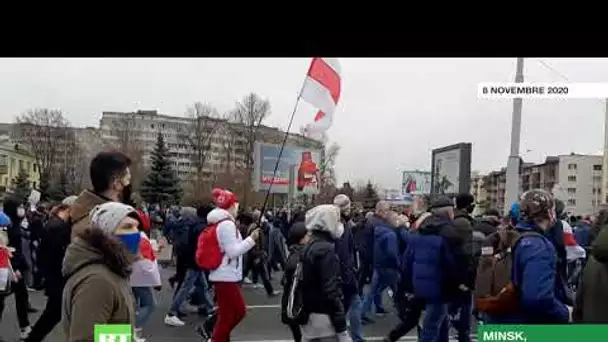 Biélorussie : des centaines d’arrestations lors d’une manifestation anti-Loukachenko à Minsk