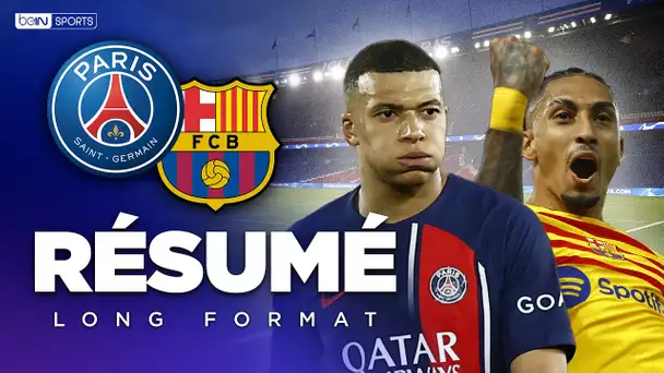 Résumé Long Format : Le PSG douché par le Barça et Raphinha