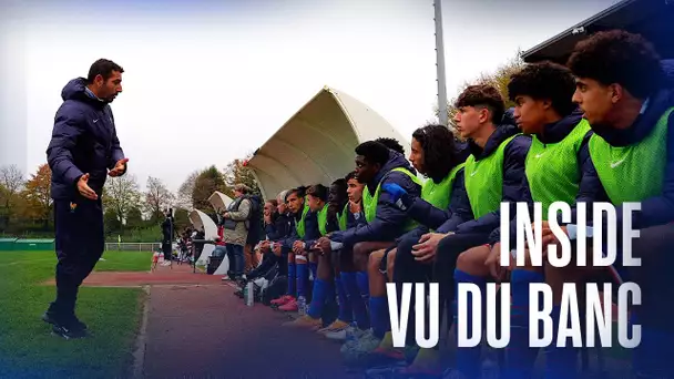 France-Suisse U16 vu du banc !