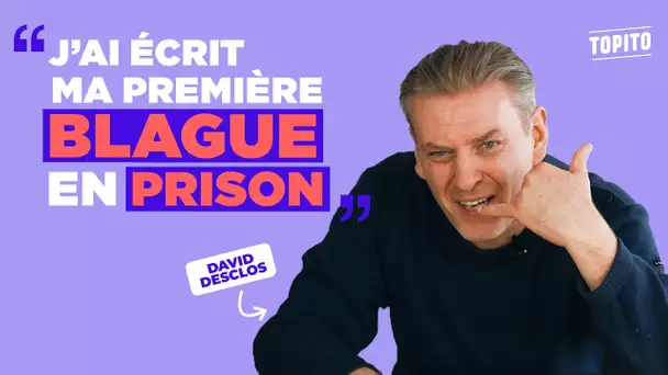 David Desclos : "J'ai écrit ma première blague en prison" | Première fois