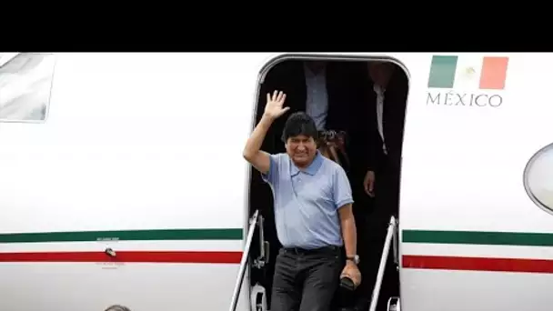 L'ex-président bolivien Evo Morales est arrivé au Mexique et promet de "continuer la lutte"