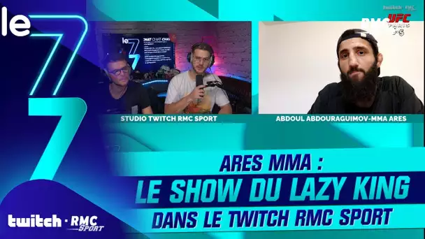Twitch RMC Sport : Le Lazy King Abdouraguimov fait le show avant l'ARES Paris