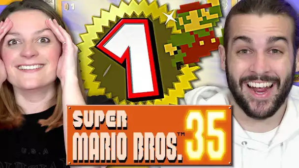 ON FAIT TOP 1 SUR SUPER MARIO BROS 35 !