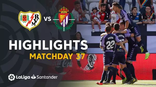 Highlights Rayo Vallecano vs Real Valladolid (1-2)