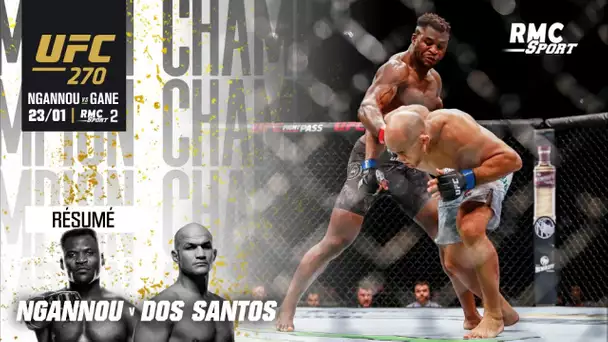 UFC : le KO brutal de Ngannou 🇨🇲 infligé à Dos Santos #NGANNOUGANERMC