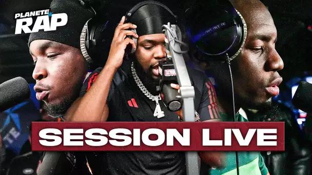 SESSION LIVE avec Fresh, Frenetik, AMIN, Bakari, Lucho, Udeyfa & Boub'z #PlanèteRap