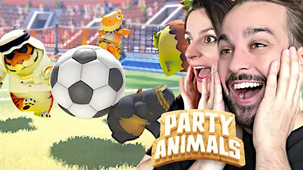 ON JOUE AU FOOT SUR PARTY ANIMALS ! (et c'est trop drôle)