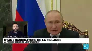 Candidature de la Finlande à l'Otan : la Russie dénonce "une menace" • FRANCE 24