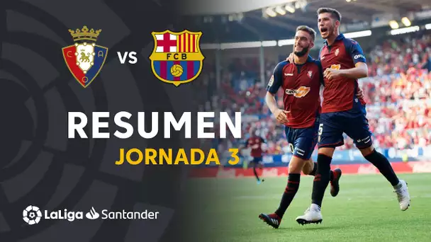 Resumen de CA Osasuna vs FC Barcelona (2-2)