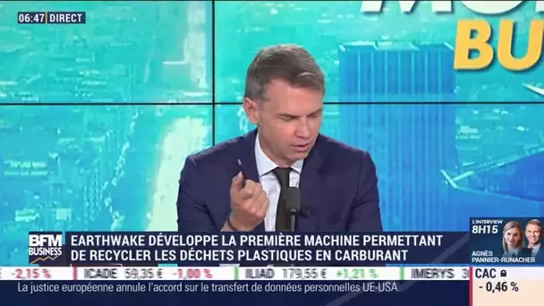 Samuel Le Bihan (Earthwake): Earthwake développe une machine permettant de recycler les déchets