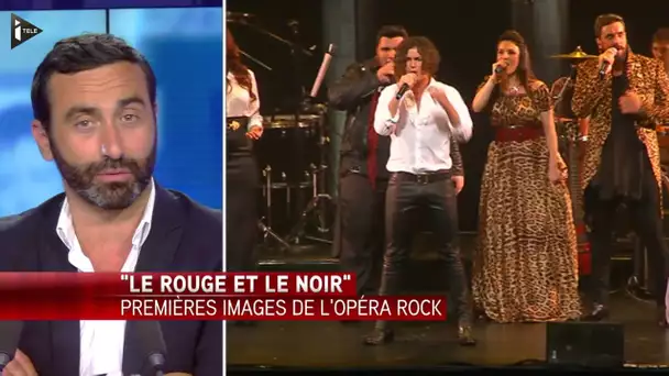 Premières images de l&#039;opéra rock d&#039;Albert Cohen : Le Rouge et le Noir