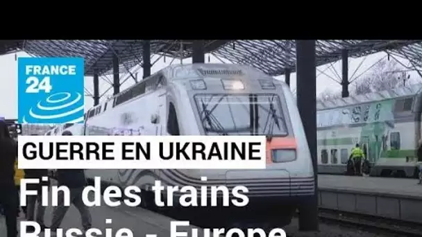 La Russie encore plus isolée après la fermeture de la dernière ligne de train la reliant à l’Europe