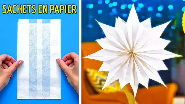 10 CRÉATIONS DIY SIMPLES AVEC DU PAPIER