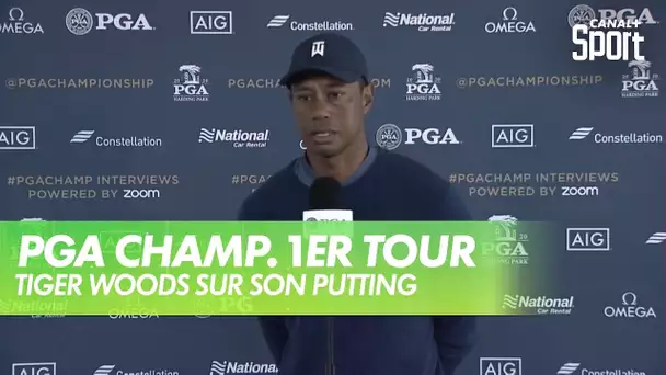Golf - PGA 2020 : Tiger Woods : "j'ai dû rallonger mon putter"