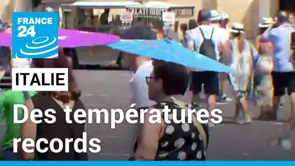 Vague de chaleur dans l'hémisphère nord : des températures records en Italie • FRANCE 24