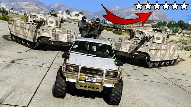 J&#039;AI 6 ÉTOILES SUR GTA 5 !!