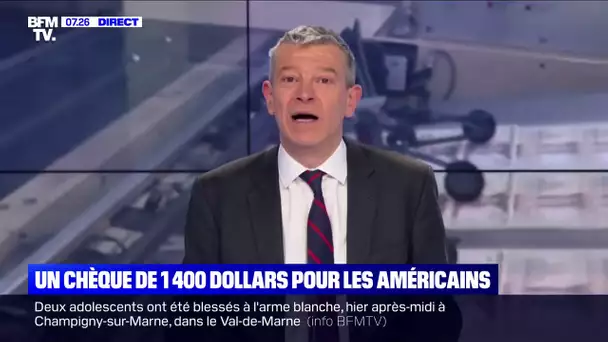 Un chèque de 1 400 dollars pour les Américains