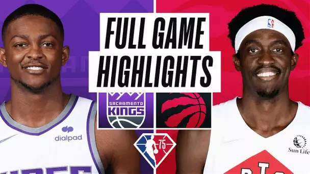 KINGS at RAPTORS | FULL GAME HIGHLIGHTS | December 13, 2021