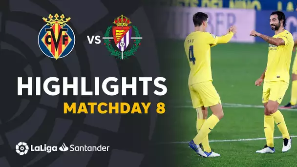 Highlights Villarreal CF vs Real Valladolid (2-0)