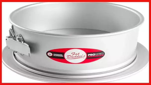 Fat Daddio's PSF-93 Anodized Aluminum Springform Pan, 9 x 3 Inch