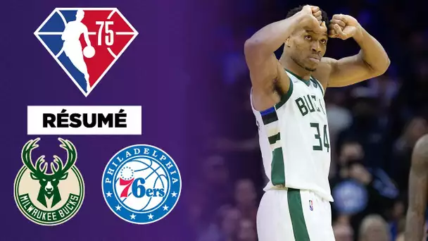 🏀 Résumé VF - NBA : Milwaukee Bucks @ Philadelphia Sixers