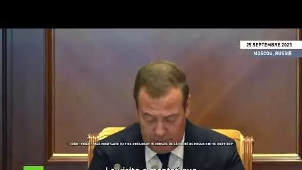 Les soldats russes « sont déterminés à remporter la victoire » déclare Medvedev