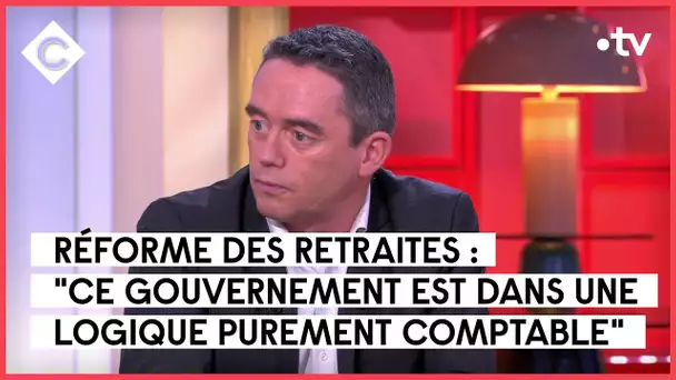 Retraites :  le risque de l’étincelle - Yvan Ricordeau - C à Vous - 04/01/2023