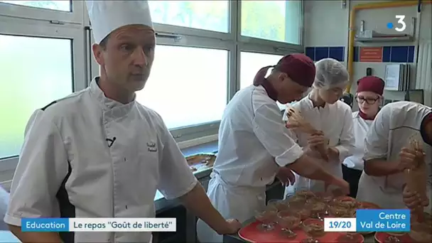 Pithiviers : les apprentis cuisiniers ont préparé un repas de 1945