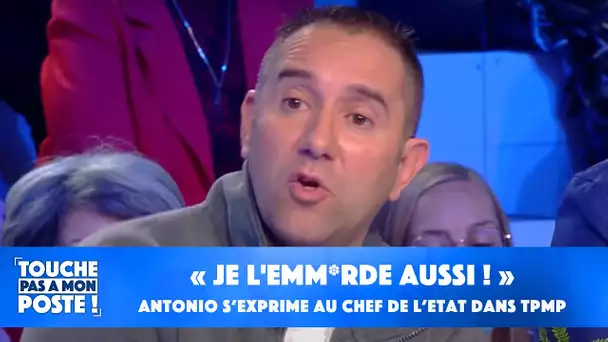 "Je l'emm*rde aussi" :Antonio, militant contre le pass sanitaire, passe un message au chef de l'Etat