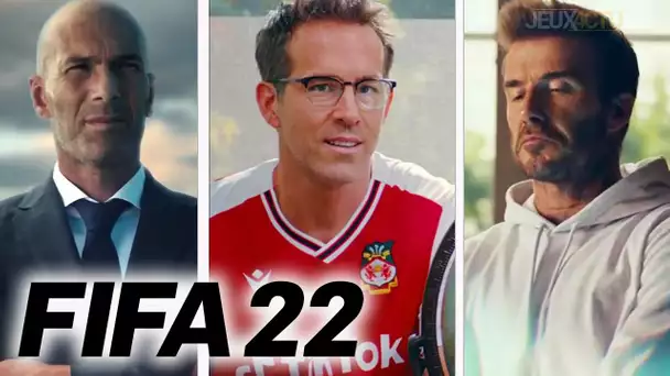 FIFA 22 Trailer avec Zidane, Ryan Reynolds et Kylian Mbappé