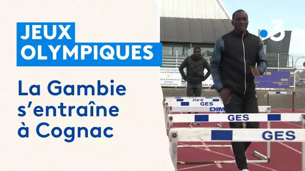 Jeux Olympiques : l'équipe d’athlétisme de Gambie s'entraîne à Cognac