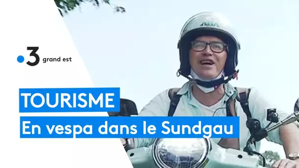 Tourisme : en vespa dans le Sundgau