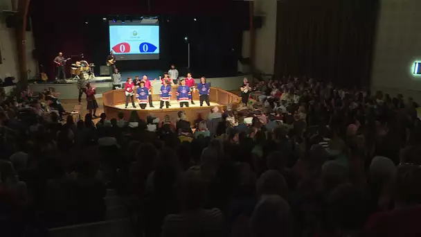 Match d'improvisation à Saint-Apollinaire, contre le Québec