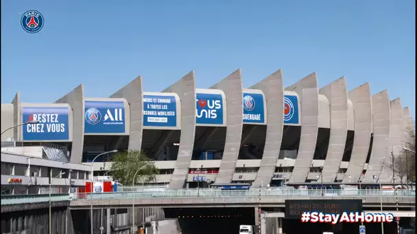 Du Parc des Princes aux hôpitaux parisiens ! ❤️💙🙏