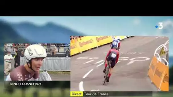 "J'ai pris un sacré plaisir sur ce Tour de France 2020," confie le Manchois Benoît Cosnefroy
