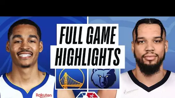 WARRIORS at GRIZZLIES | FULL GAME HIGHLIGHTS | March 28, 2022
