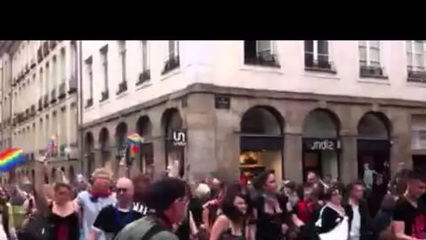 Rennes : 2 000 personnes à la marche des fiertés