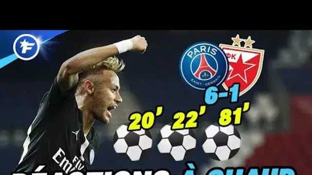 Neymar raconte sa folle soirée (PSG 6-1 Étoile Rouge de Belgrade)