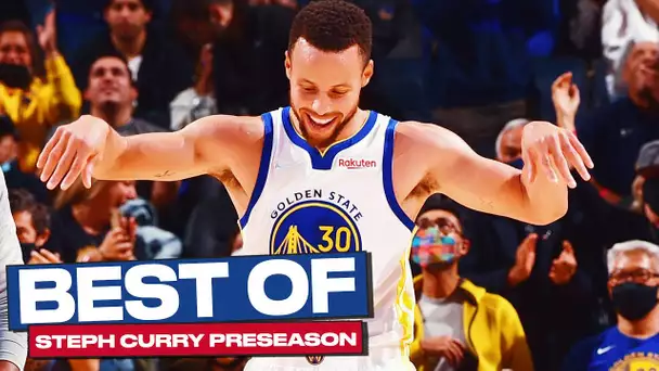 The Best of Steph Curry This Preseason! (50% Shooting)