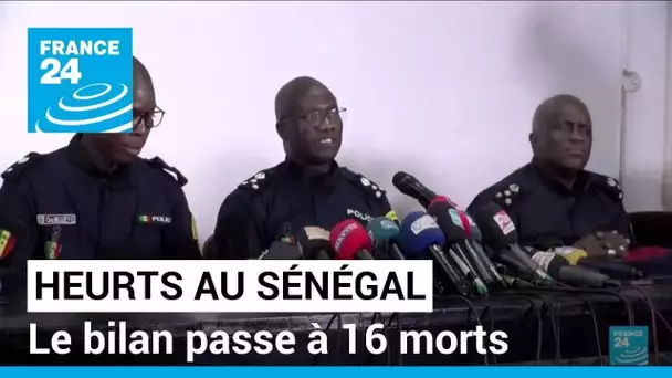 Heurts au Sénégal : la tension retombe, le bilan passe à 16 morts • FRANCE 24