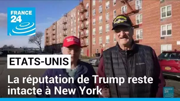 Présidentielle aux Etats-Unis : la réputation de D. Trump reste intacte à New York • FRANCE 24